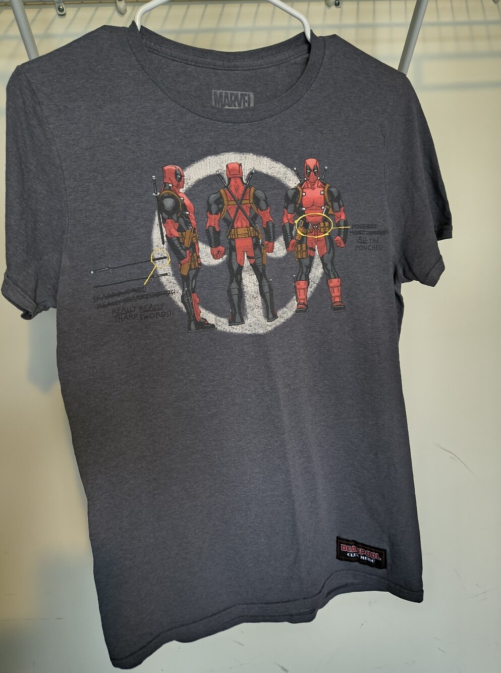 Lootwear Deadpool Short-Sleeve Graphic Tee